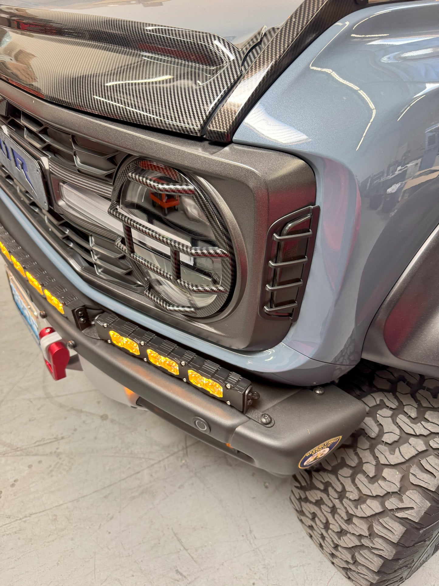 2021+ Ford Bronco Raptor Curved 40in Light Bar - PRO XL