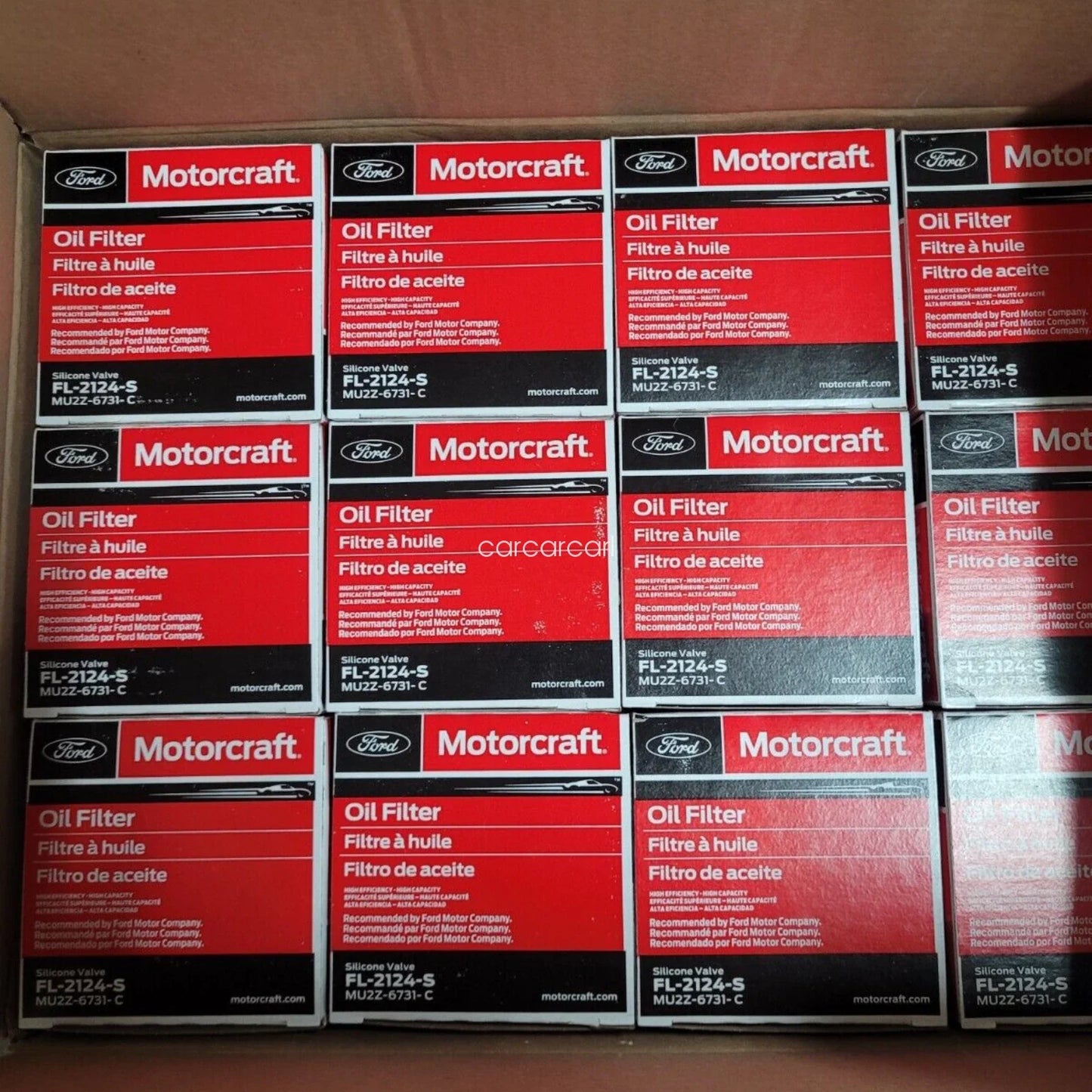 Motorcraft FL2124S 6.7 Powerstroke Oil Filter (Pack of 12)