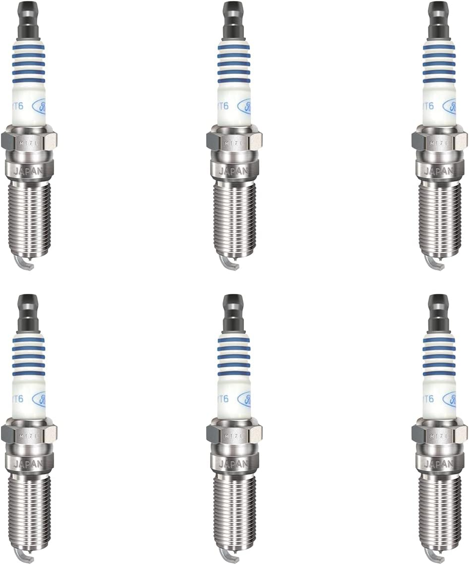 Motorcraft Platinum Spark Plug SP520 and DG520 Ignition Coils (Pack of 6)