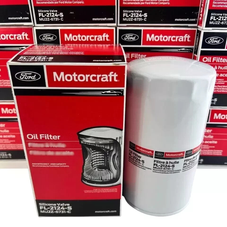 Motorcraft FL 2124s Oil Filter 6.7 Powerstroke Ford Oil Filter (Pack of 6)